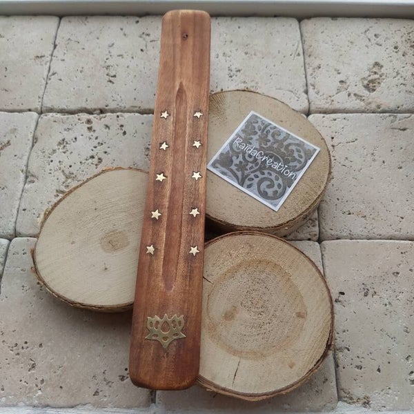 wierook plankje hout - Lotus