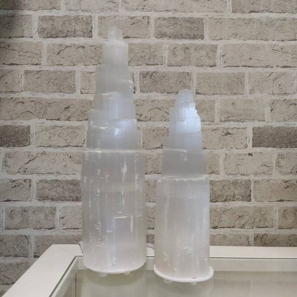 Seleniet lamp ca. 35cm hoog!