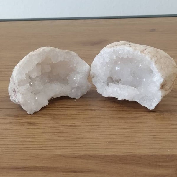 Bergkristal geode - mini set