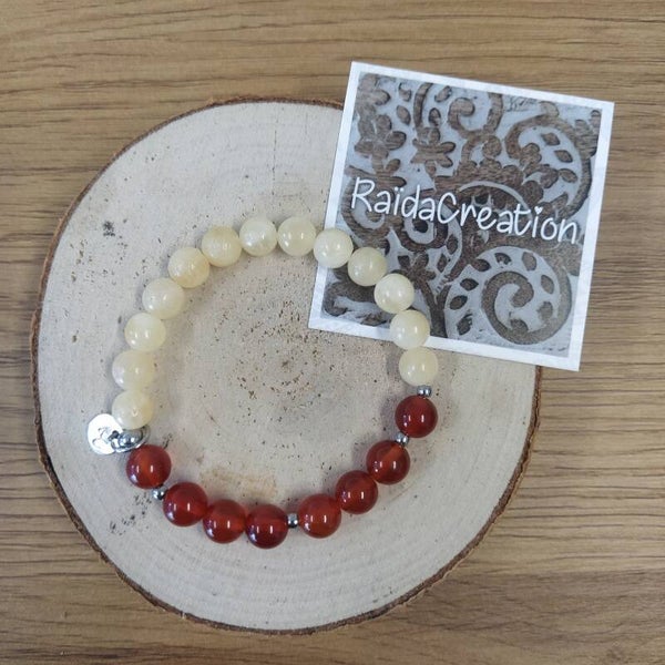 Carneool/ Gele Calciet