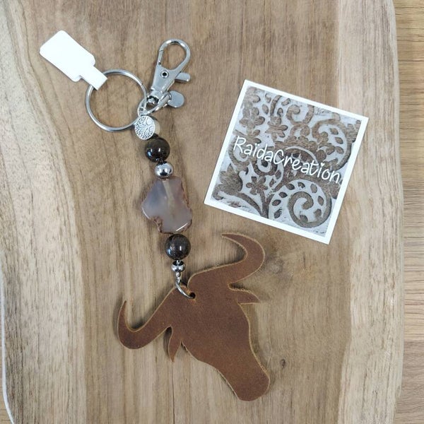 Tas/sleutelhanger Bullhead