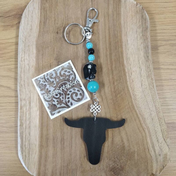 Tas/sleutelhanger Bullhead