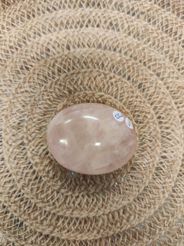 Palmsteen -Rozenkwarts- 122gr