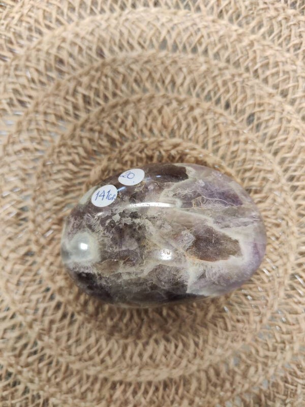 Palmsteen - Amethist/Roze Amethist - 141gr