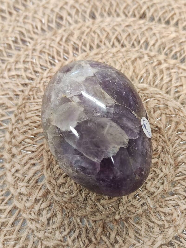 Palmsteen - Amethist/Roze Amethist - 91gr