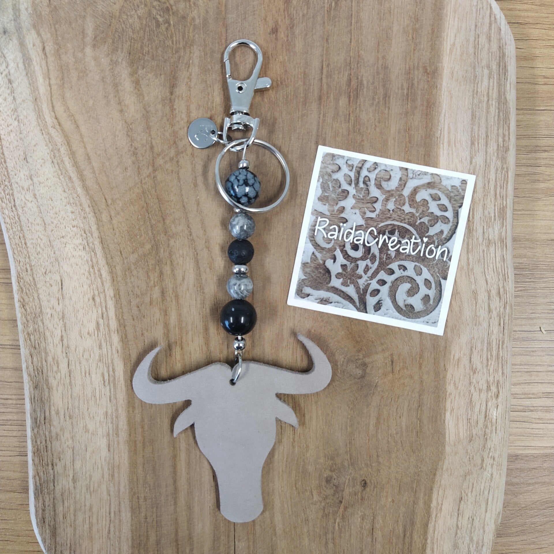 Tas/sleutelhanger Bullhead