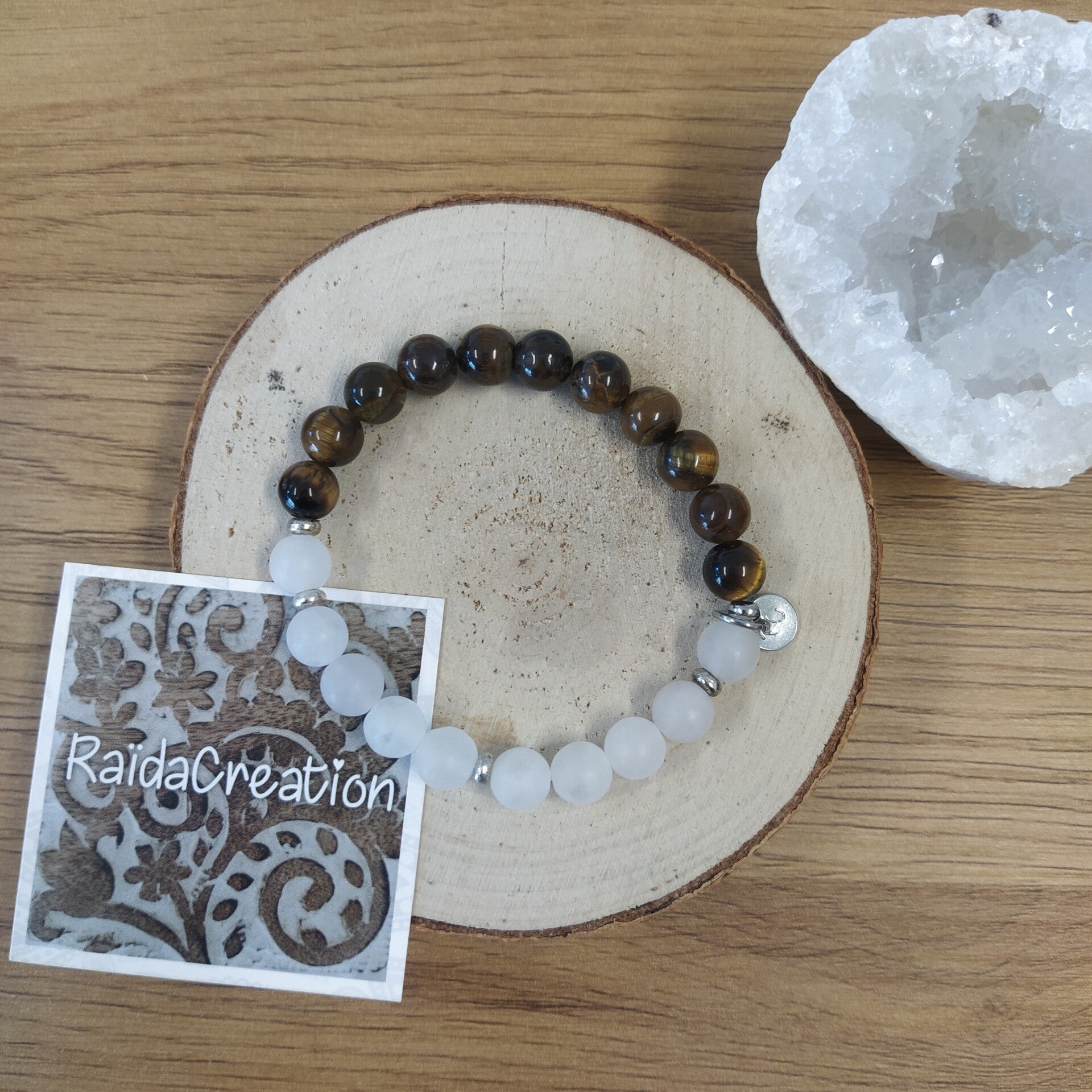 Bergkristal/ Tijgeroog