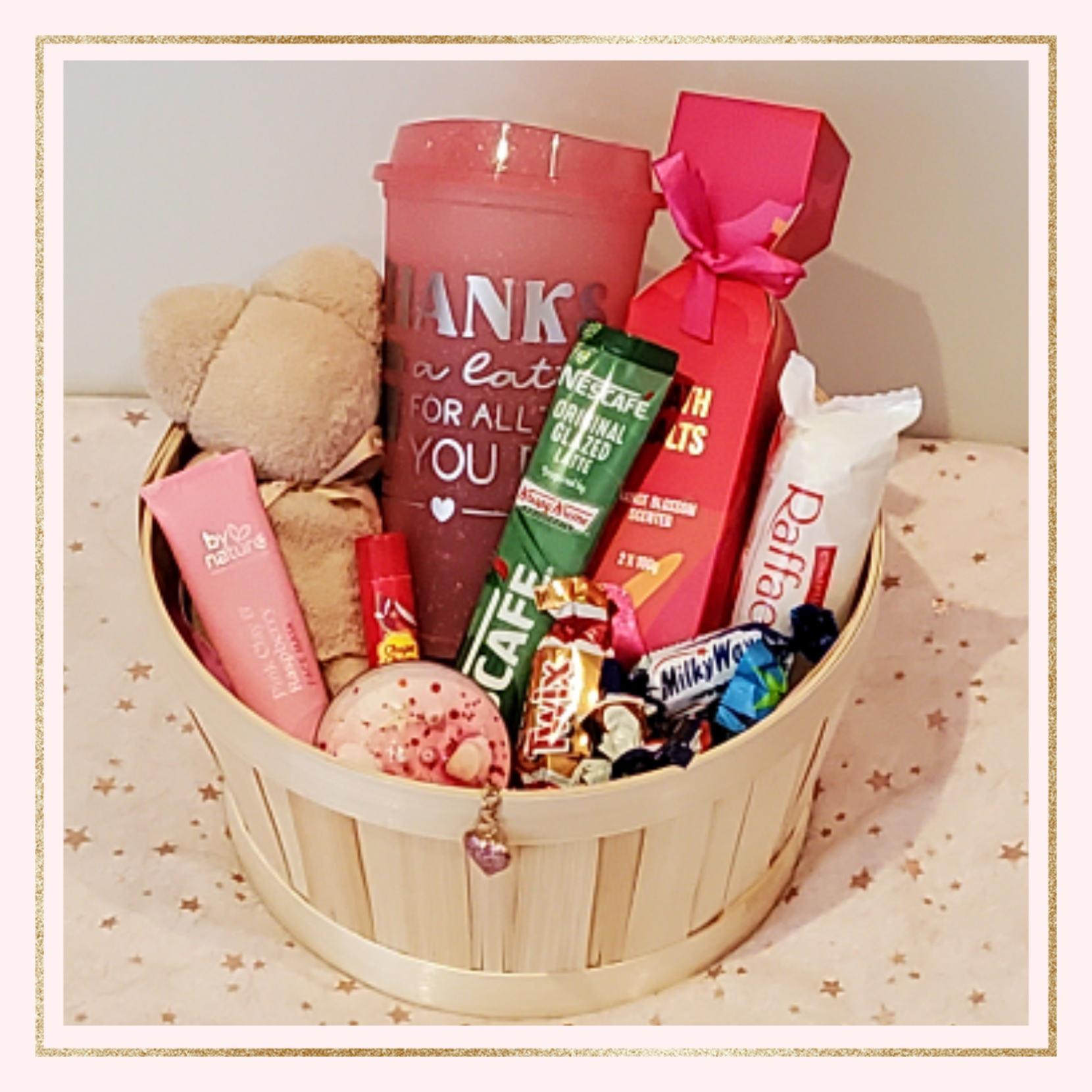 "Thanks A Latte" Relaxation Basket