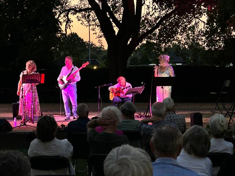 optreden grimhuysenpark Ulvenhout op 14 augustus 2025