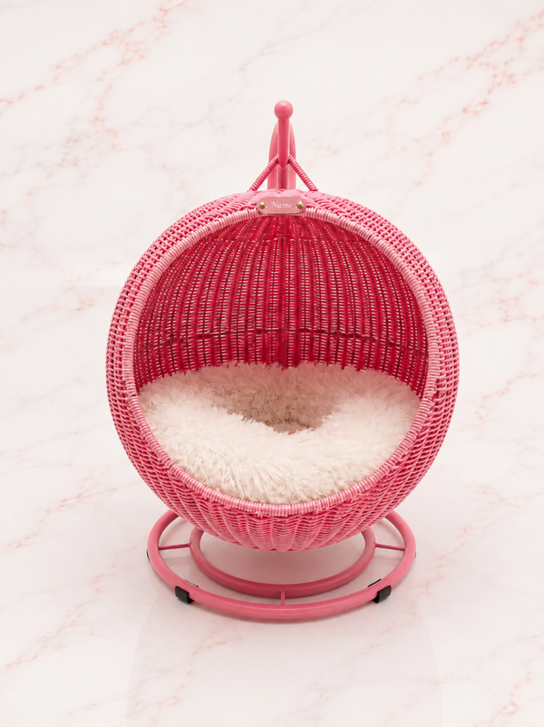 FLFFY Pink Royal Swing Chair
