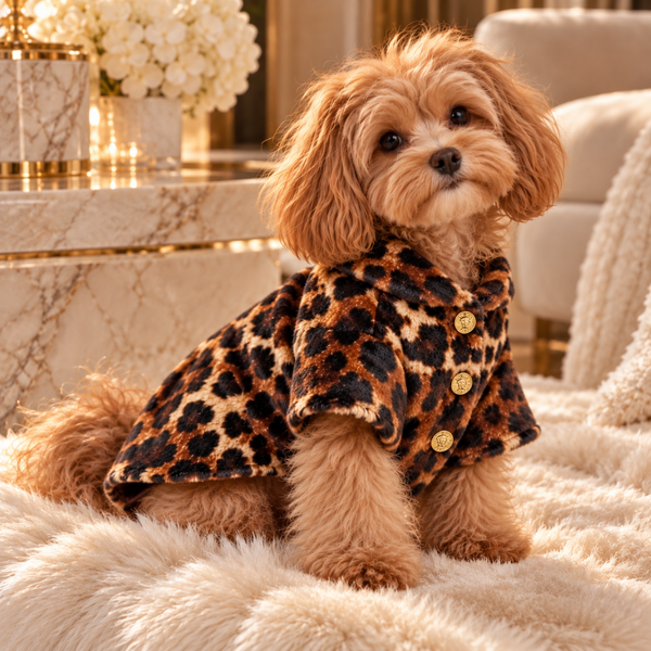 Royal Leopard Fur Coat
