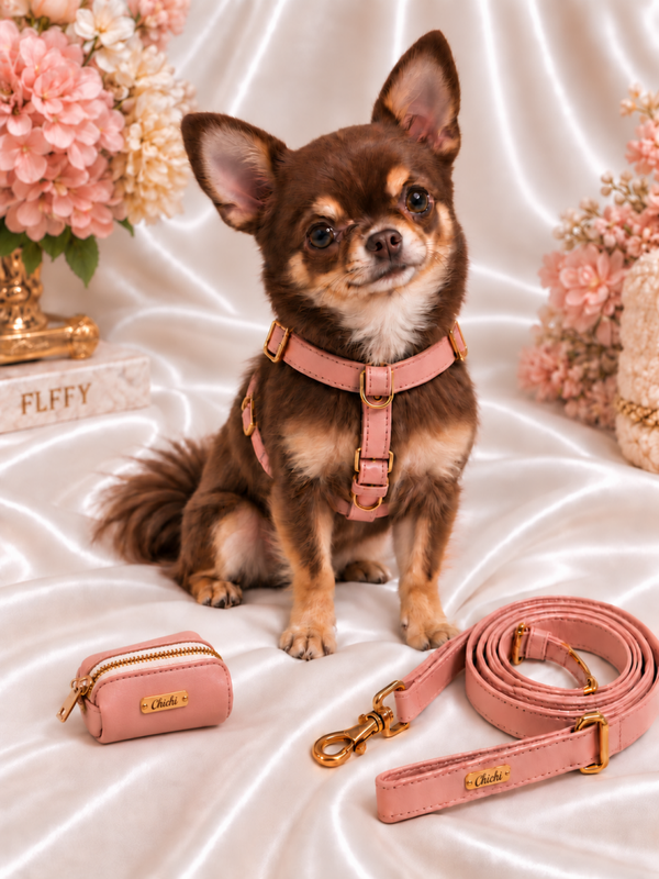 Blush Leather Premium Walking Set