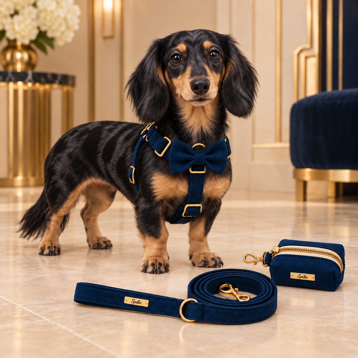 Dark Denim Premium Walking Set