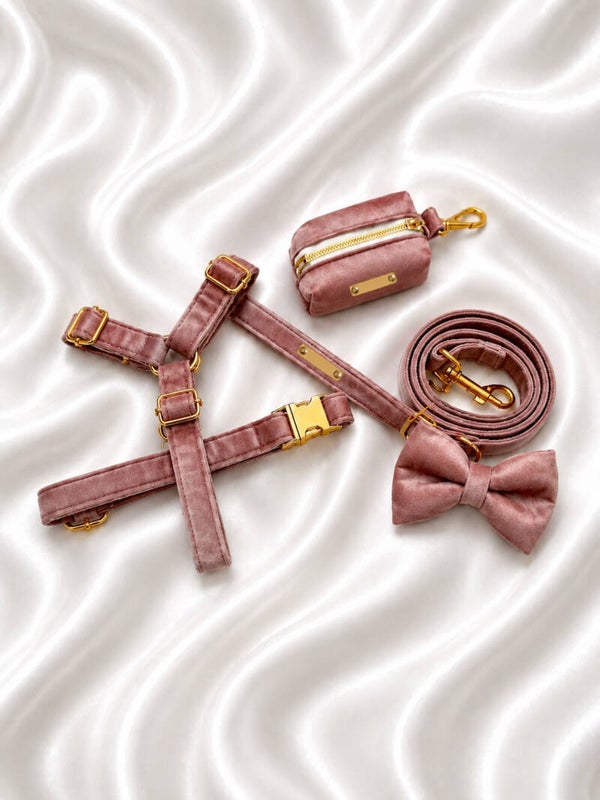Dusty Rose Velvet Set