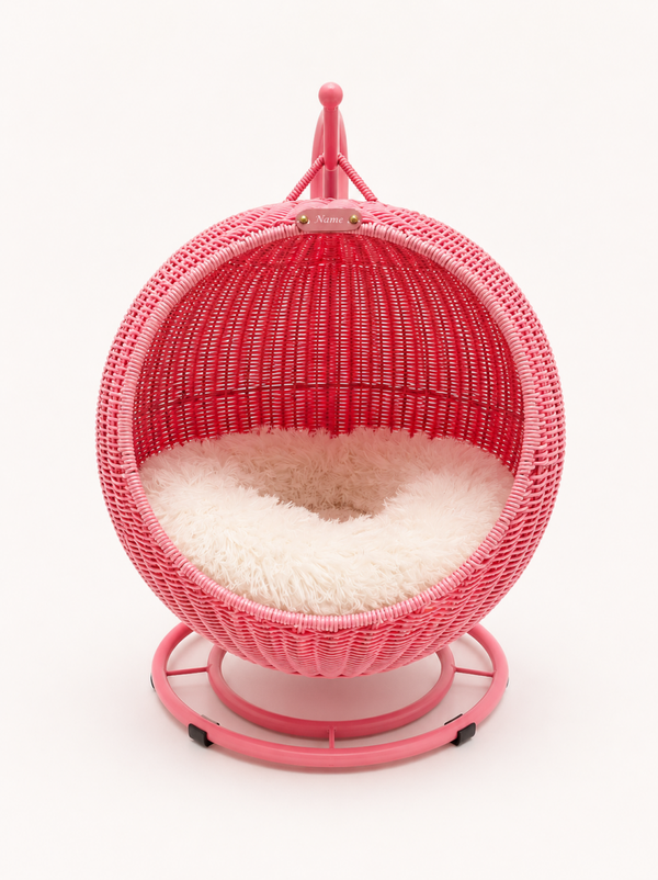 FLFFY Pink Royal Swing Chair