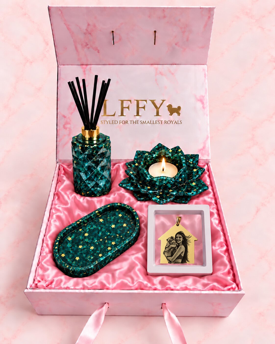 Dog Mom Emerald Gift Box