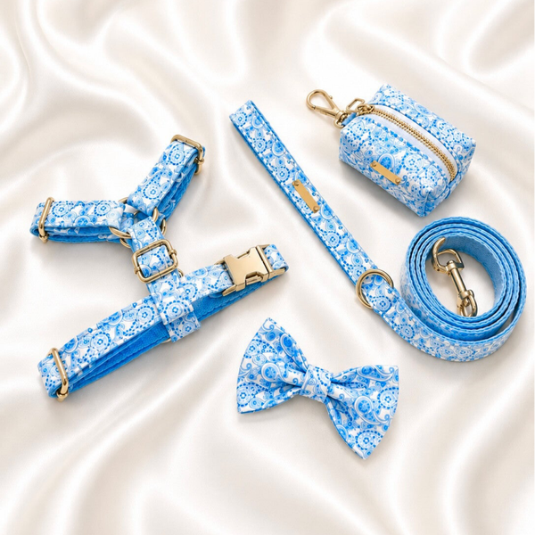 Porcelain Blue Premium Walking Set