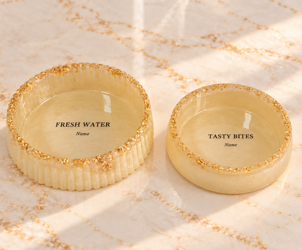 Royal Dining Set - Champagne Gold
