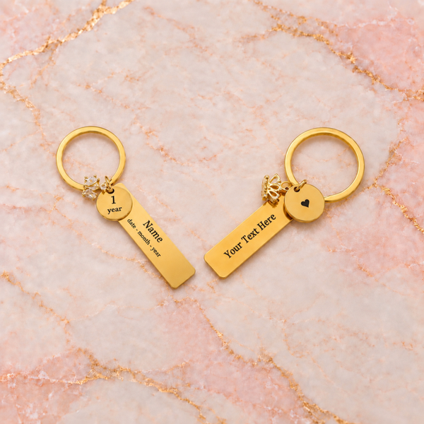 Gold Recktangle Keepsake