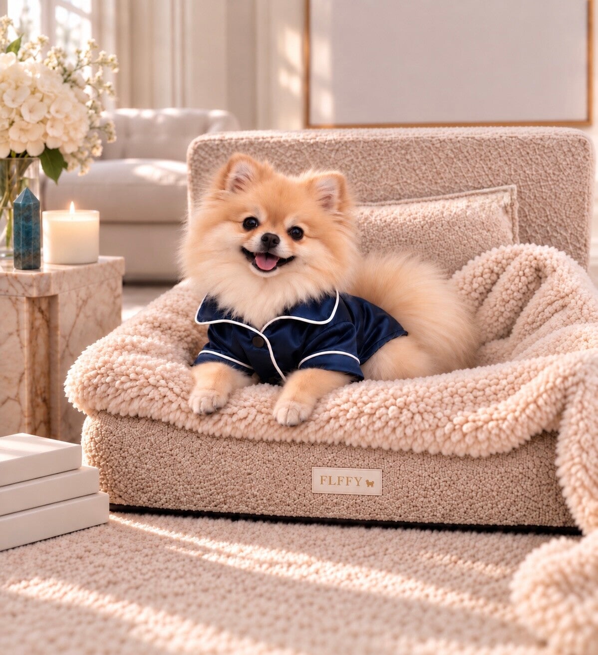 FLFFY Navy Blue Pyjama