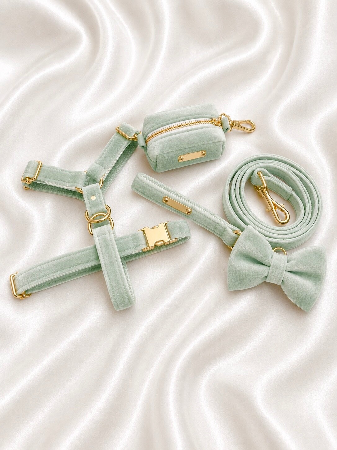 Monaco Mint Velvet Set