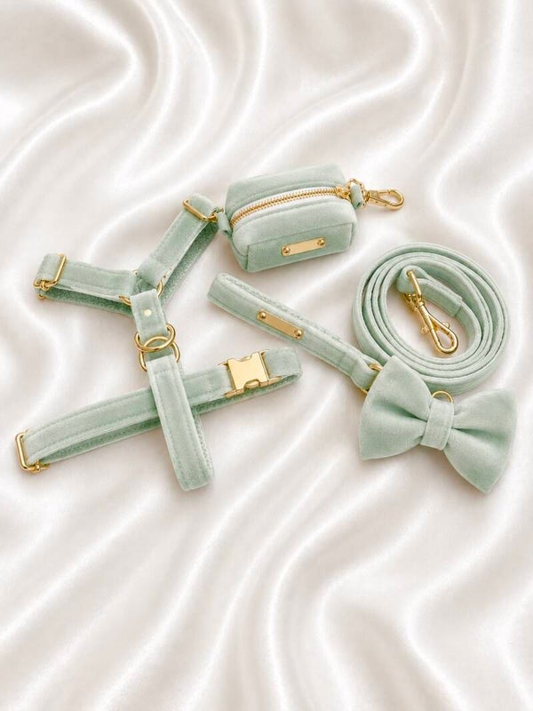 Monaco Mint Velvet Set