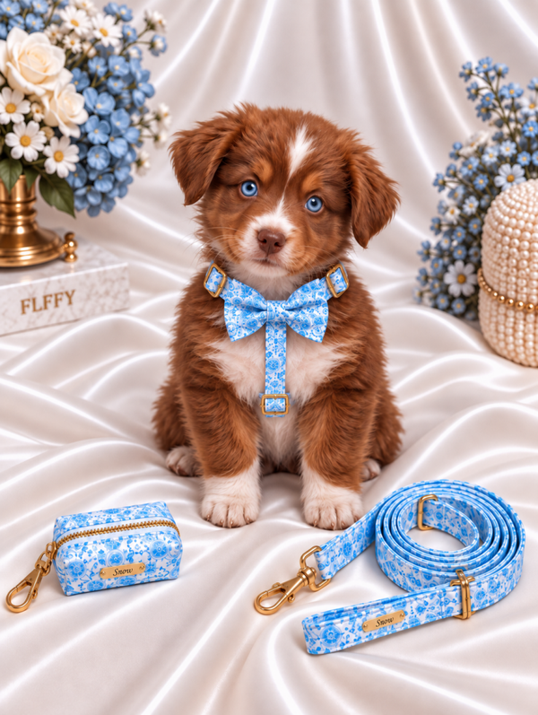 Porcelain Blue Premium Walking Set