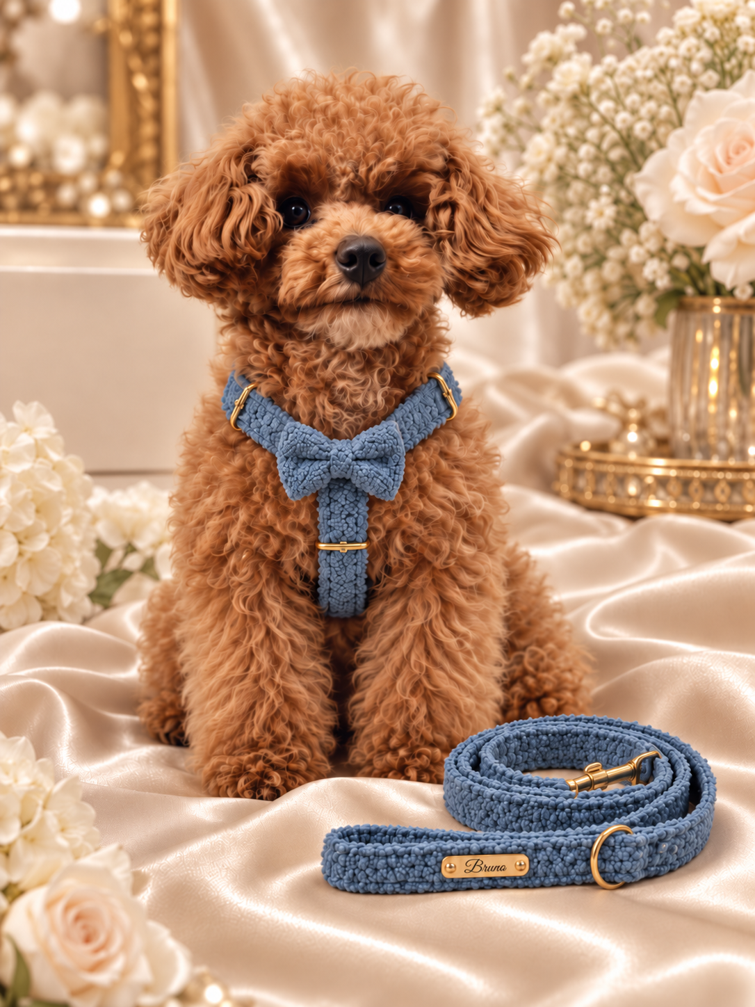Royal Sky Teddy Walking Set