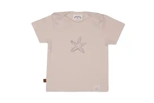 T-shirt - beige & ster