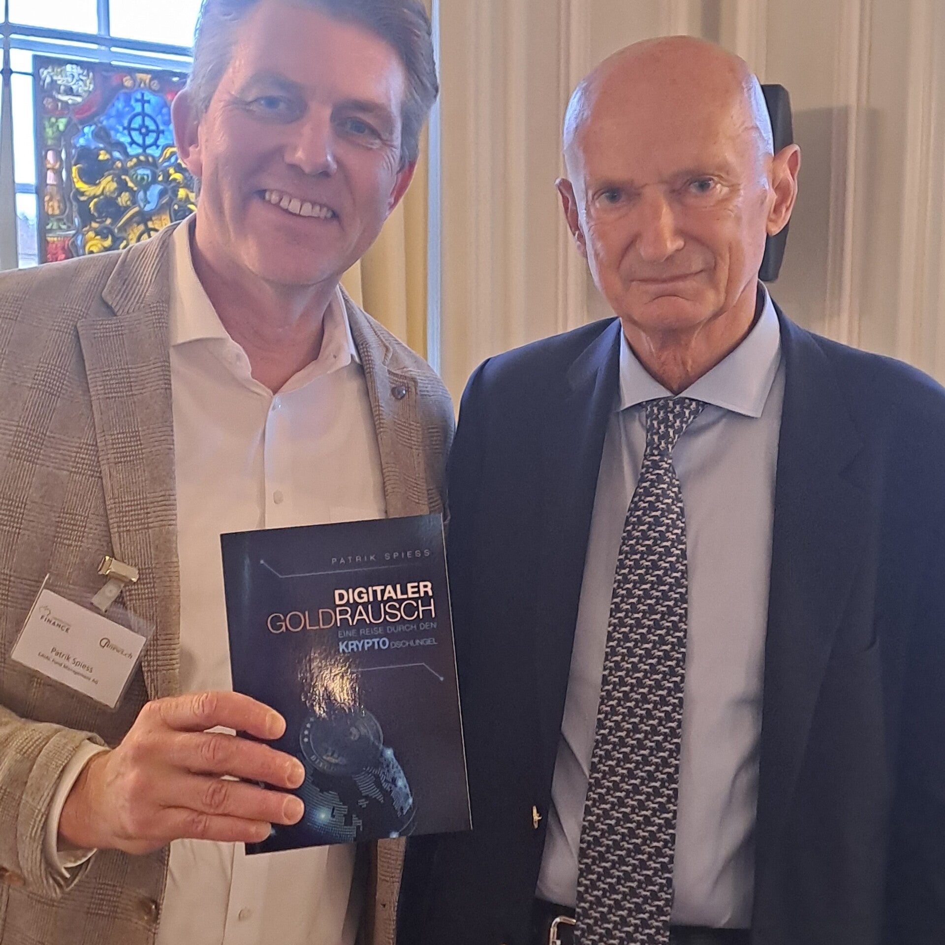 Patrik Spiess mit seiner Durchlauft von und zu Liechtenstein
