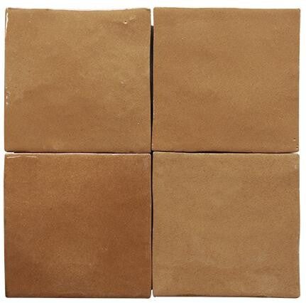 Zelliges miel 10x10 cm