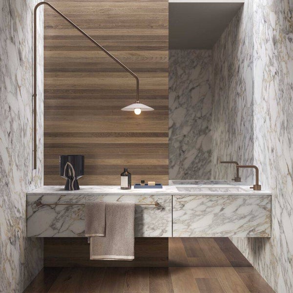 Badkamer Flaviker Four Seasons Chocolate en Bianco Vagli