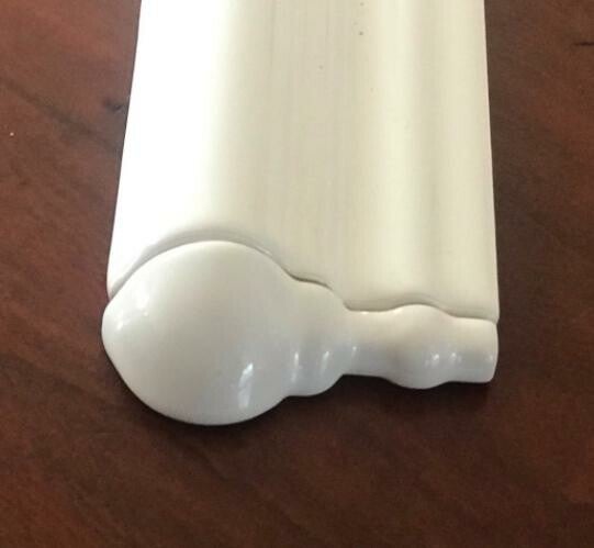 Buitenhoek moldura wit glans 2,5x5 cm