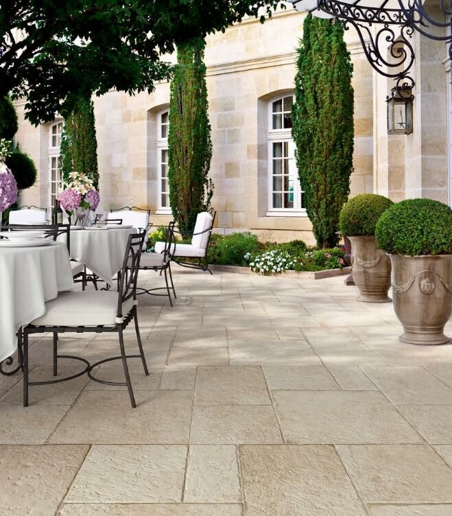 Vloertegel Chateau Amboise module vloer - romaans verband