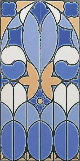 Wandpaneel Fenice Cobalt 40x80 cm