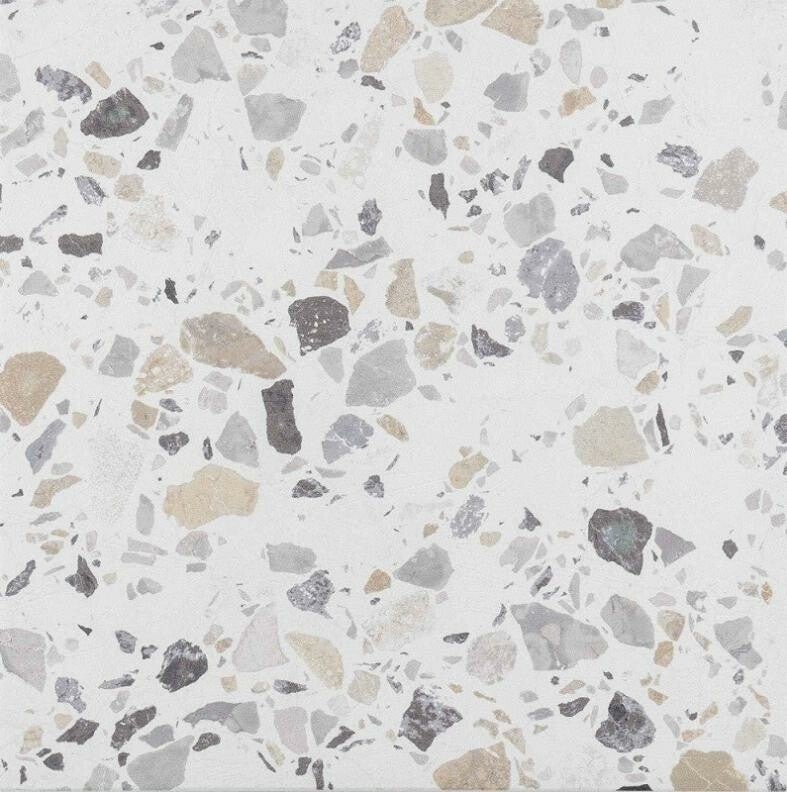 Terrazzo vloertegel Flakes Beige 18,5x18,5 cm