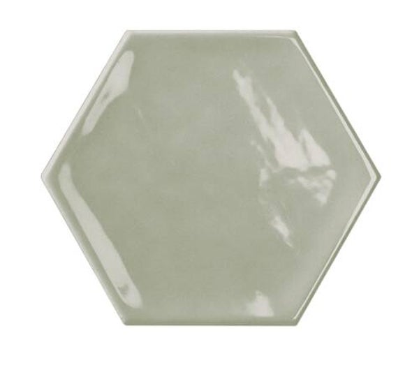 Hexagon Bondi Green 11x12,5 cm