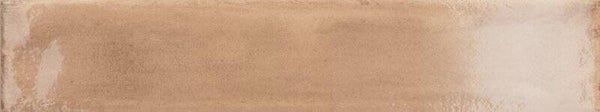 Wandtegel handvorm terracotta 7,5x40 cm