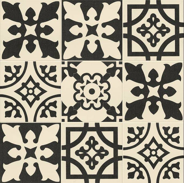 Patroontegel Bulgary mix 20x20 cm