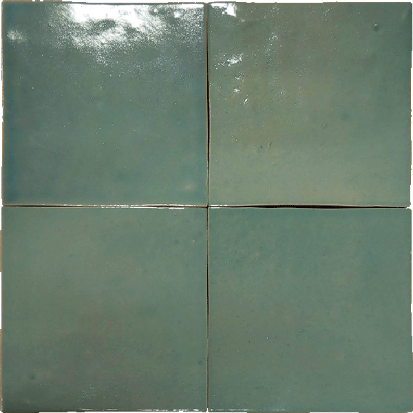 Wandtegel Clay Turquesa 10x10 cm