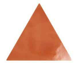 Trivial Terra Cotta glans en mat 14 cm