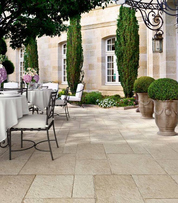 Vloertegel Chateau Amboise module vloer - romaans verband