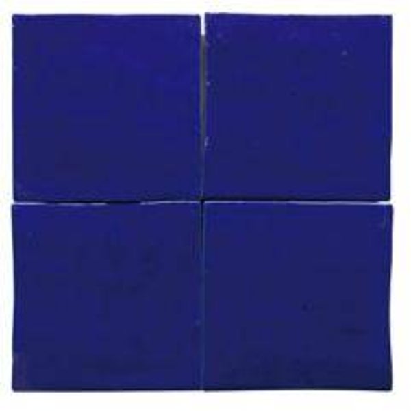 Zelliges antic azul 10x10 cm