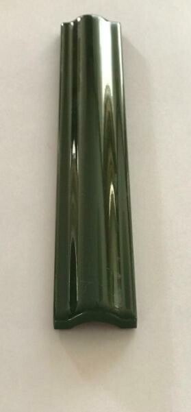 Bolle strip groen glans 3x20 cm