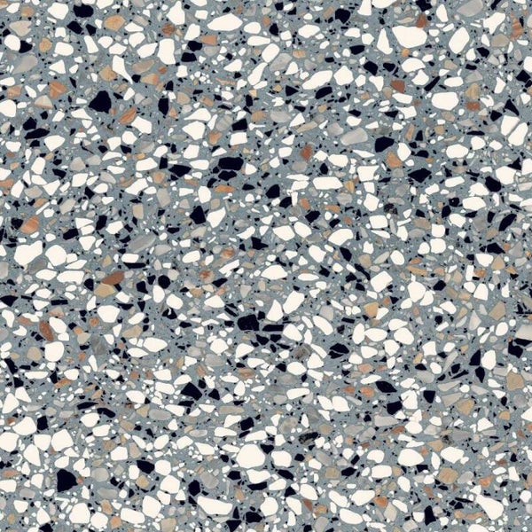 Vloertegel Terrazzo azurro micro 20x20 cm