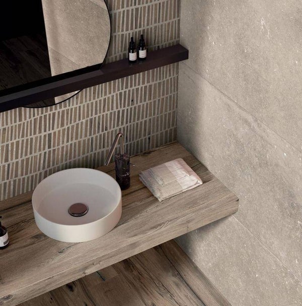 Badkamer Flaviker Nordik Sand - diverse tegels