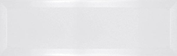 Metrotegel wit MAT 10x30 cm