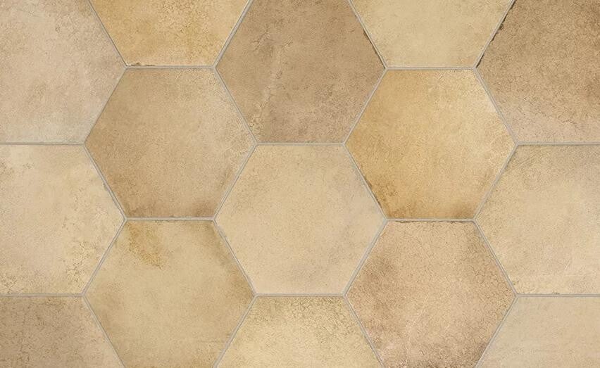 Hexagon Heritage Wheat 17,5x20 cm