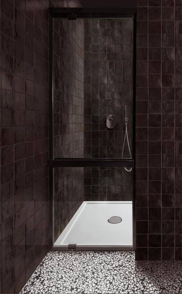 Wandtegel Zellige Carbone lux 10x10 cm - partij van 5,4 m2