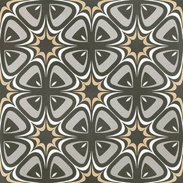 Pop Tile Sixties patroontegel Carnegie-R 15x15 cm